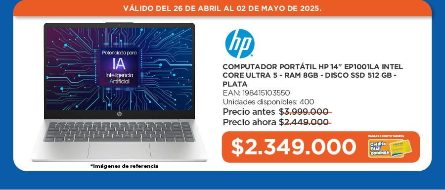 Crédito f´cil codensa